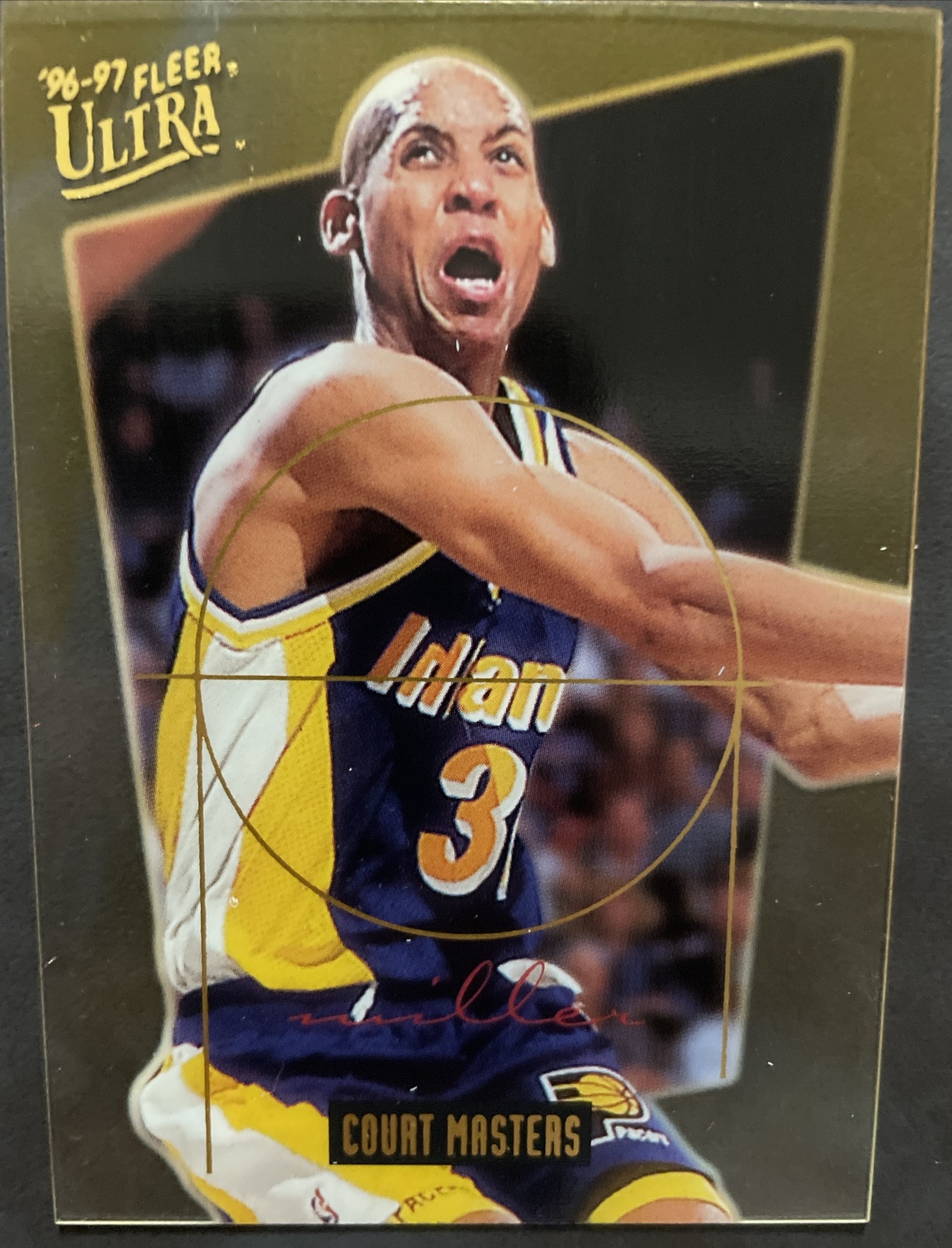 Reggie Miller 1996 Fleer Ultra #13 Court Masters Price Guide 