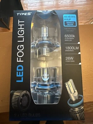 Тип S H8/H9/H11/H16Jp Smart светодиодный противотуманные фары двойной луч фары ** новый ** - Изображение 1 из 3