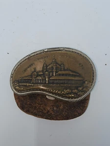 1893 COLUMBIAN EXPOSITION World's Fair Fisheries BUILDING Coin purse 130 Years ! - Picture 1 of 5