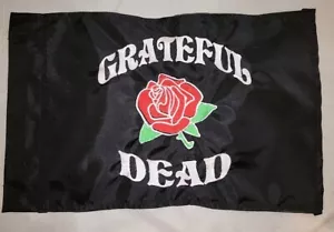 Custom Grateful Dead Rose Safety Flag jeep ATV UTV Sailboat Made to fit all whip - Picture 1 of 4