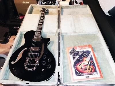 ESP Paramount PS-1V Ebony+ESP Custom Japan Pots+Seymour Duncan JBs+Bigsgy+Case - Bild 1 von 4