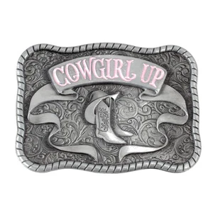 Cowgirl Gürtelschnalle Western Cowboy Native American (CGL-02) - Bild 1 von 2