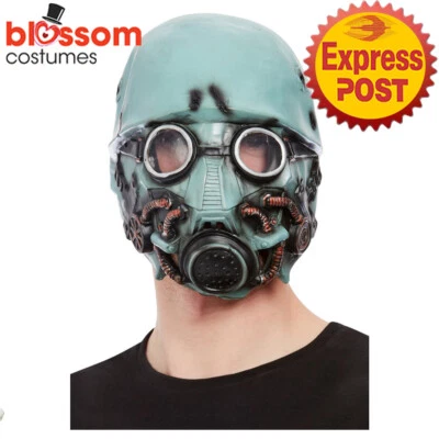 AC1173 Chernobyl Overhead Latex Face Mask Halloween Costume Lab Mad Scientist - image 1 of 2