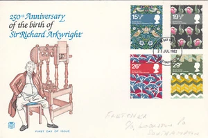 Textilien GB Stuart FDC Southampton 1982 AUSVERKAUF (144664) - Bild 1 von 1