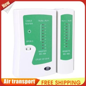 Professional Network Cable Tester RJ45 RJ11 LAN UTP Ethernet Line Detector UK - Bild 1 von 9