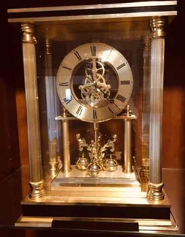 Vintage Brass Mantel or Shelf Clock Cover