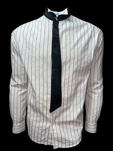 BYBLOS Herren Luxus Hemd Designer ITALY Krawatte mit Strassen - Bild 1 von 7