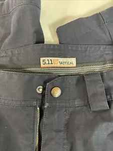 5.11 Tactical Pants Cargo Men's Size 12x30 Black Navy - Picture 1 of 6