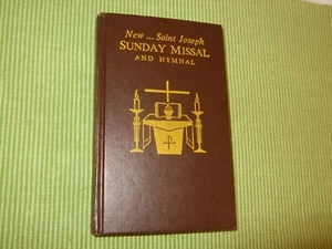 Vintage New St. Joseph Sunday Missal Mass Catholic Prayers 1966 530 Pages  Bookm - Bild 1 von 12