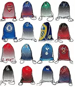 Football Gym Bag Swim Bag Manchester United Tottenham Chelsea Official License - Picture 1 of 16