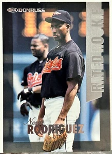 ⚾️ INSERTS ⚾️ 1997 Donruss Rated Rookie, Nerio Rodriquez, Baltimore Orioles, #6 - Bild 1 von 2