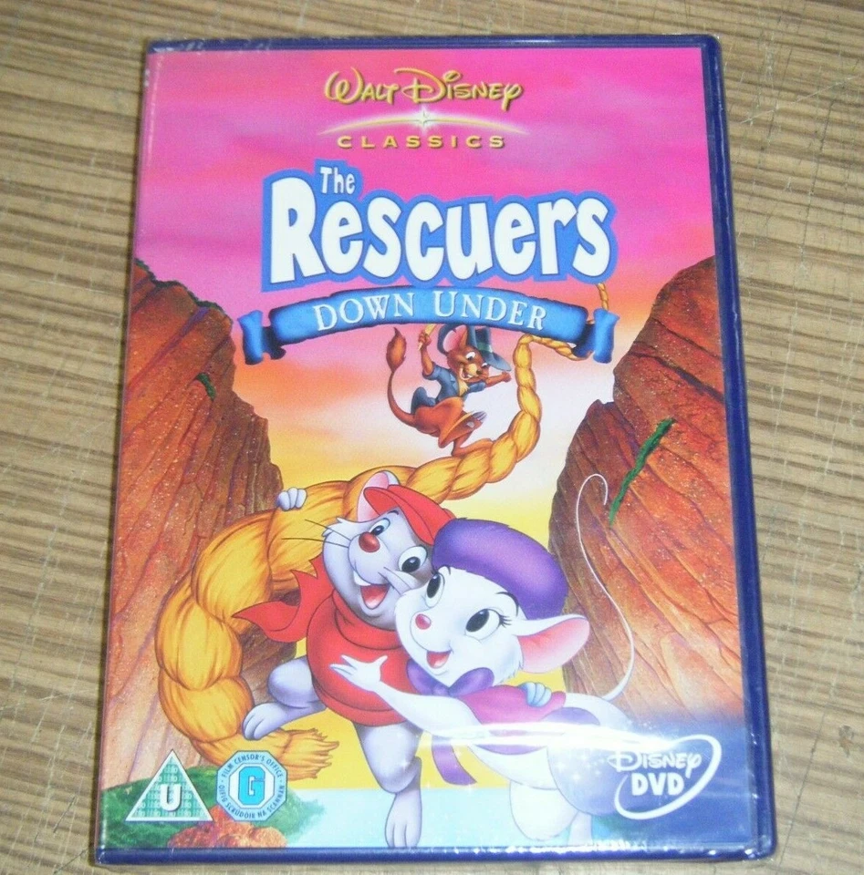 New Sealed DVD - The Rescuers: Down Under [E6] - image 1 of 1