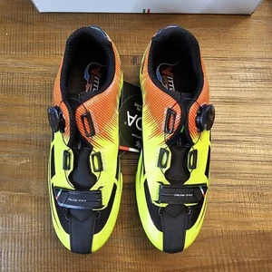 Vittoria Fusion 2 Zapatos de Ciclismo de Carretera Fluro - Talla 40.5 EU - Hombres 7.75 EE. UU. - 7.25 UK - Imagen 1 de 10