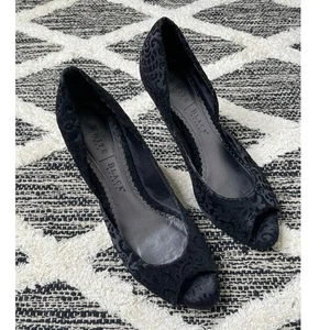 White House Black Market tacco a spillo nero taglia 8,5 - Foto 1 di 5