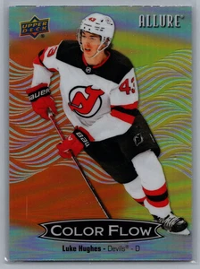 Allure pont supérieur 2024-25 - Color Flow Luke Hughes #CFL-30 orange jaune - Photo 1/2