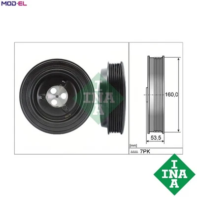 BELT PULLEY CRANKSHAFT 544 0132 10 FOR FORD TRANSIT/V363/Bus/Platform/Chassis - Image 1 of 4