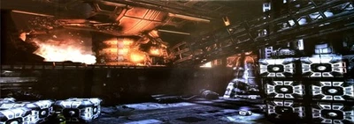 Transformers G1 Studio Series Cybertron Action Figure Diorama Backdrop #1 - Image 1 of 4