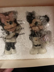 Lenox Mickey & Minnie Salt & Pepper Set #1 - Picture 1 of 2