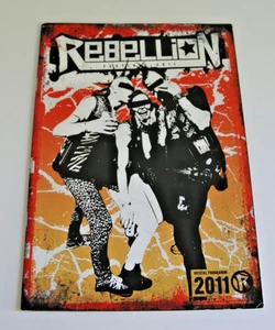 Rebellion Festival 2011 Programme Punk Zine Cock Sparrer Subhumans Adicts GBH - Picture 1 of 2