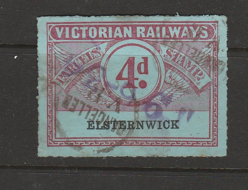 paquetes sellos Australia Victorian Railways Elsternwick Foto 1 de 1