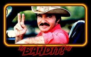 4.75" Smokey & the BANDIT movie vinyl sticker. Burt Reynolds, Firebird Trans Am - Picture 1 of 2