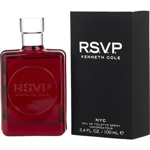 KENNETH COLE RSVP by Kenneth Cole (MEN) - EDT SPRAY 3.4 OZ (RED BOTTLE PACKAGING - Picture 1 of 1