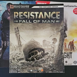 Resistance: Fall of Man Official Strategy Guide Brady Sony PS3 mit Poster - Bild 1 von 4