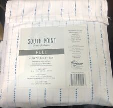 South Point Home Fashions Microfiber 4-Piece Sheet Set FULL