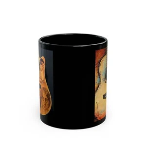 Schwarzer Becher (11 Unzen, 15 Unzen) - Bild 1 von 4