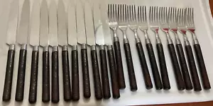 Farberware Antigua Braun Edelstahl 41 Teile - Bild 1 von 9