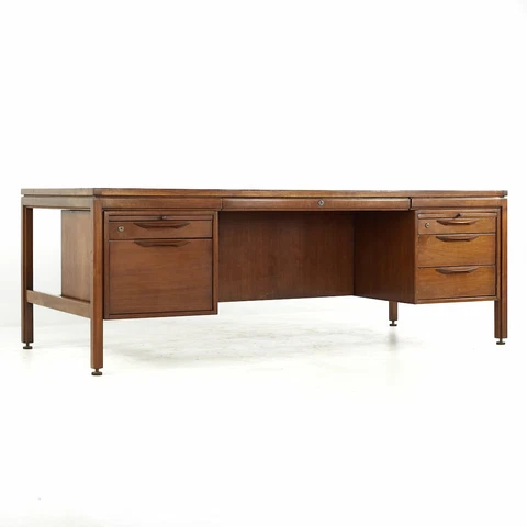 Jens Risom Mid Century Executive Desk Cover