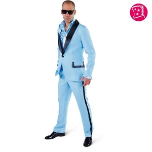 70's / 80's Tuxedo / Prom Suit - Baby Blue - Picture 1 of 1