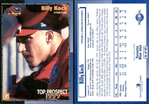 Billy Koch 1999 International League Top Prospects #16 FREE SHIP *AutographDen* - Picture 1 of 1