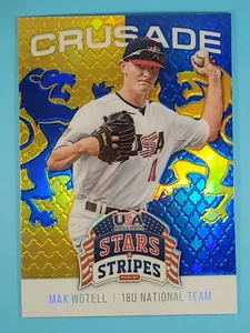 2015 Panini USA Stars & Stripes Crusade Max Wotell Mets #74 - Picture 1 of 2