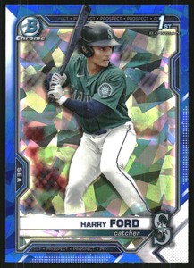 2021 Bowman Chrome Draft Sapphire #BDC1 Harry Ford
