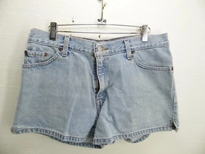 GIRLS JEAN SHORTS SIZE 13 LEVI BRAND   LIGHT COLOR STYLE 100% COTTON  HH23 - Picture 1 of 4