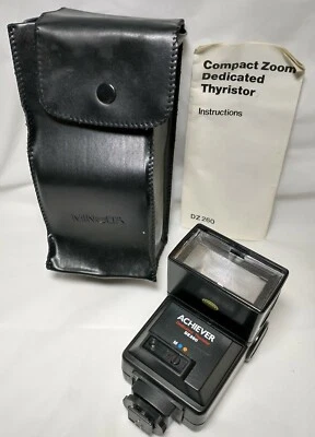 VTG Achiever Dedicated Thyristor DZ-260 for CANON Flash Camera w/ Manual & Case - Image 1 of 4