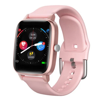 Women Smartwatch Sleep Monitor Sports Fitness Tracker Waterproof Smart Bracelets - Image 1 of 4