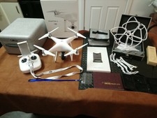 DJI PHANTOM 4 PRO 4K UHD CAMERA DRONE QUADCOPTER PRISTINE CONDITION PLUS EXTRASR
