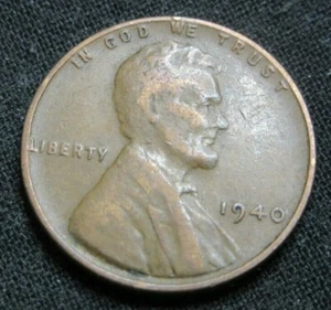 1940 P Lincoln Penny - Bild 1 von 6