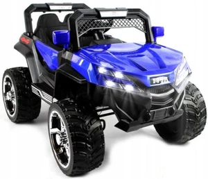 Buggy x2 4x4 - 180W, koła Eva, samochód dziecięcy pojazd dziecięcy dzieci samochód elektryczny dla dzieci niebieski - Zdjęcie 1 z 9