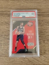 PSA 9 MINT TIM DUNCAN 2015-16 Panini Totally Certified #127 Mirror Red 40/149