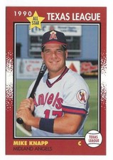 1990 Grand Slam Texas League All-Stars Minor League Baseball card - PICK Choose