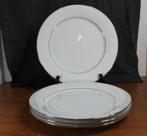 Noritake - Legendary - Regency Silver - Dinner Plates - FOUR - 4 - 3582  10 1/2" - Picture 1 of 4