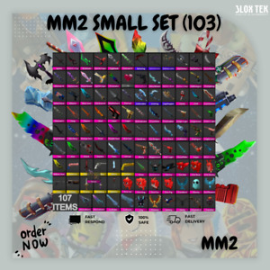 Roblox MM2 107 GODLYS Small Set *LEGIT + RELIABLE*