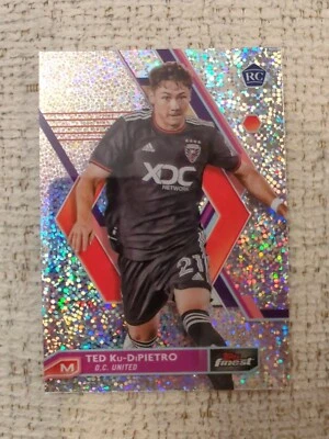 Ted Ku-DiPietro 2023 Topps Finest MLS Speckle /175 Rookie D.C. United #59 - Image 1 of 2