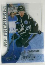 2015-16 Upper Deck Ice Slater Koekkoek Rookie 501/1999 #102