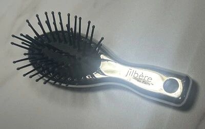 Jilbere de Paris Silver Mini Hair Travel Size Brush - Image 1 of 2