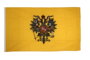 Fahne Russland Zar Nikolaus Flagge russische Zaren Hissflagge 90x150cm - Bild 1 von 1