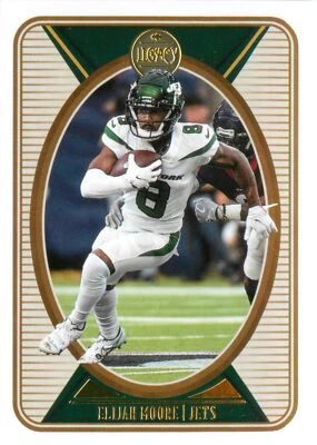 Elijah Moore 2022 Panini Legacy Football NFL Base Card #76 New York Jets - Image 1 of 2